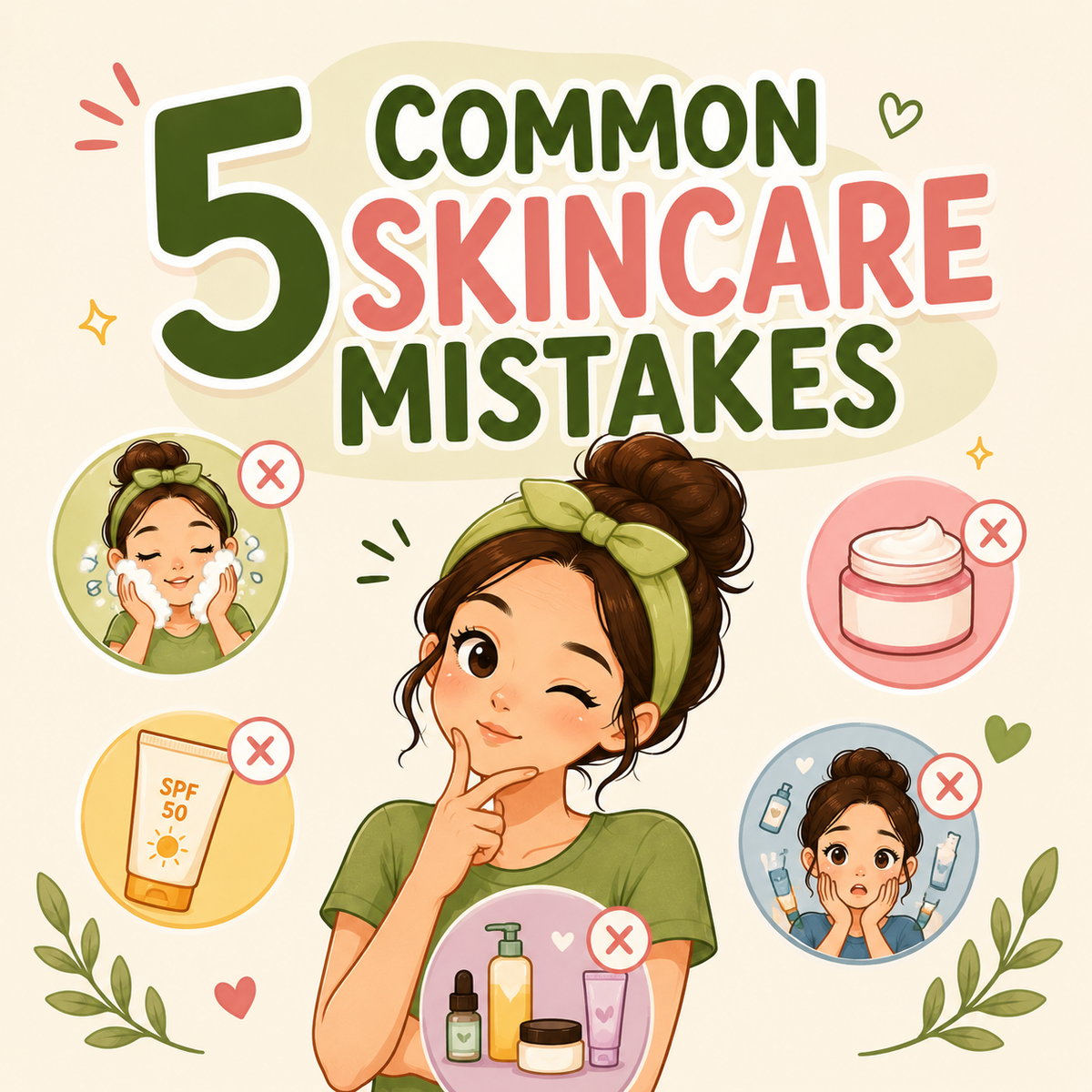 5 Common Skincare Mistakes That May Be Affecting Your Skin