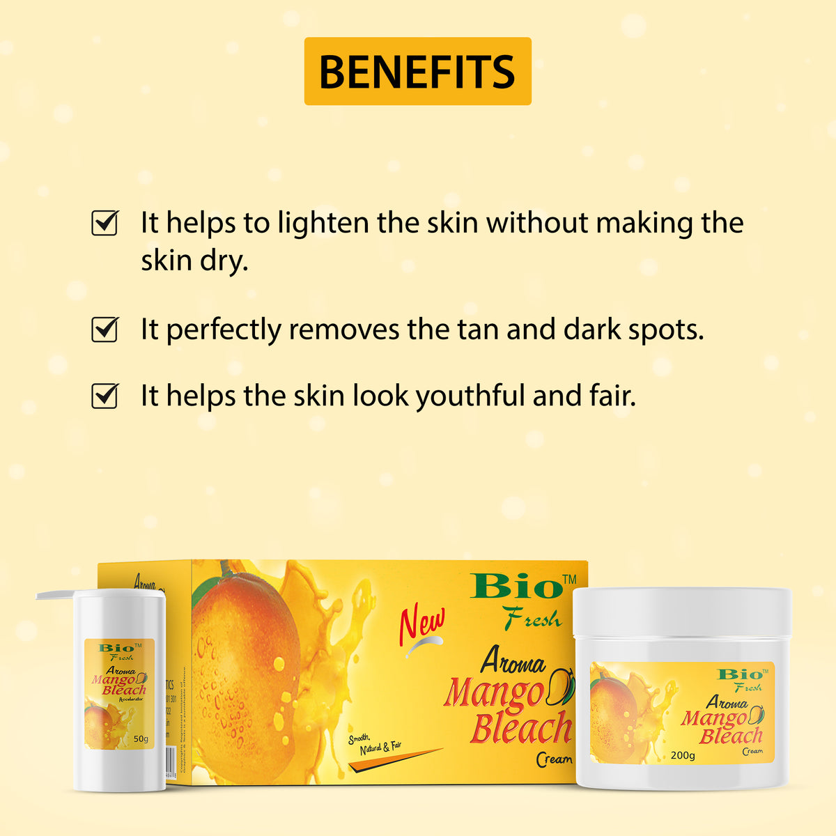 Mango Bleach Cream