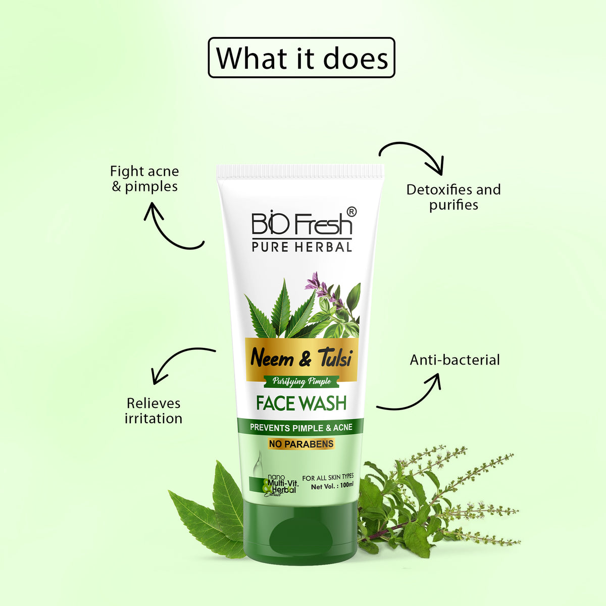 NEEM TULSI FACEWASH