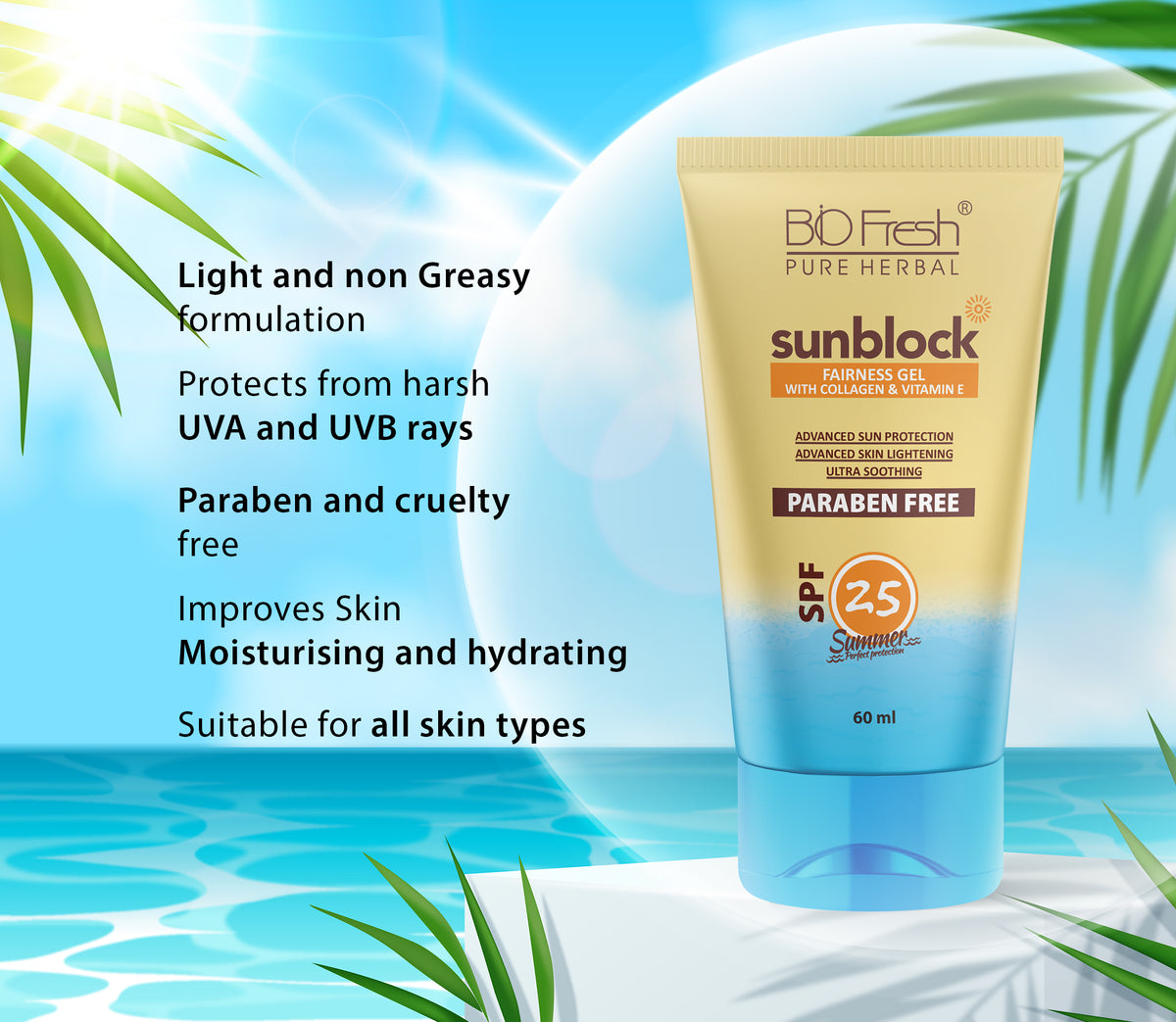 SPF 25 SUNSCREEN ☀️