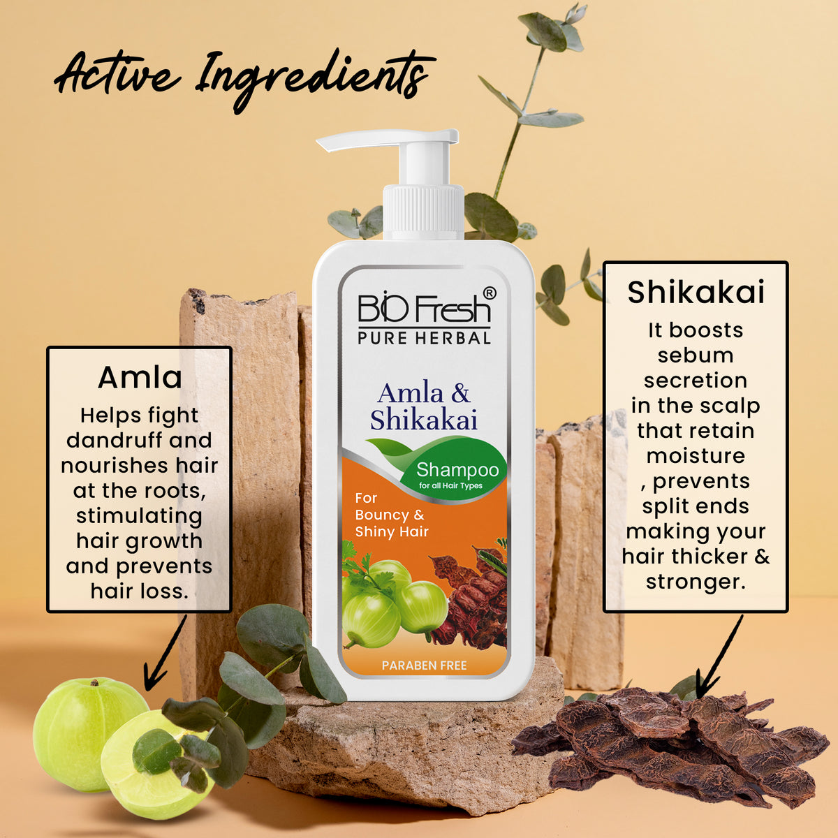 AMLA SHIKAKAI SHAMPOO 🌿