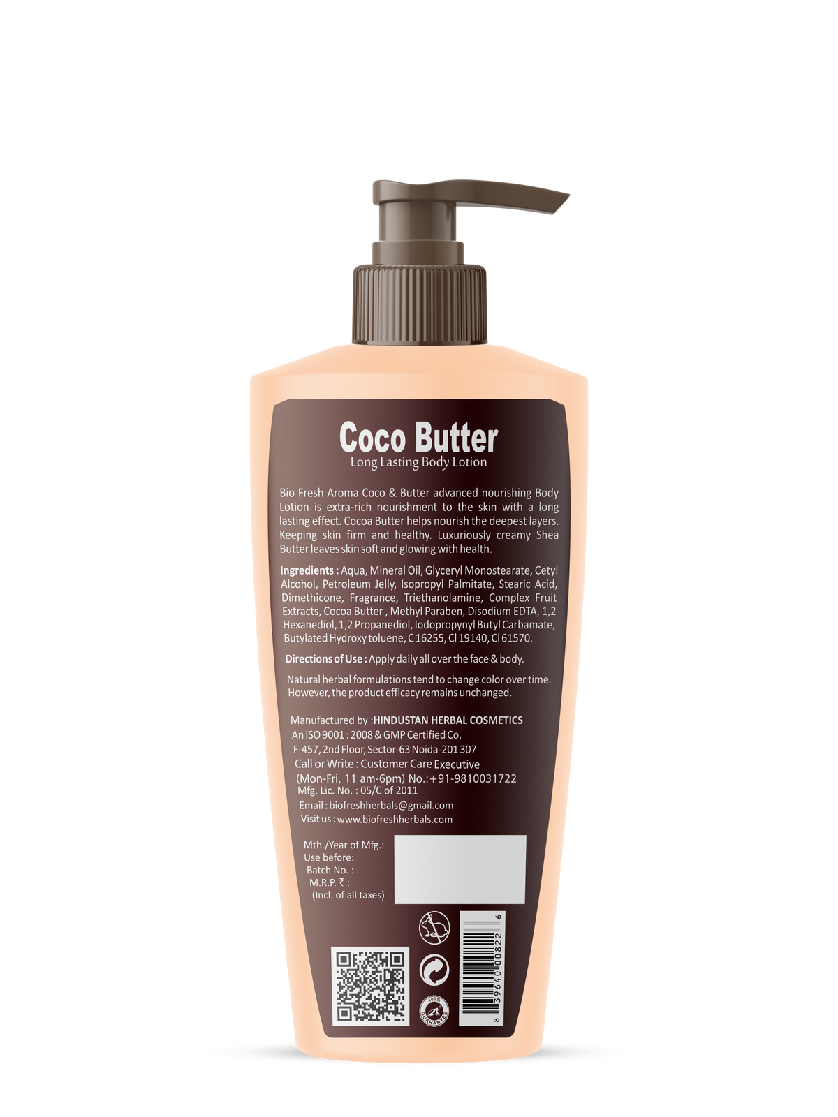 COCOA BUTTER BODY LOTION