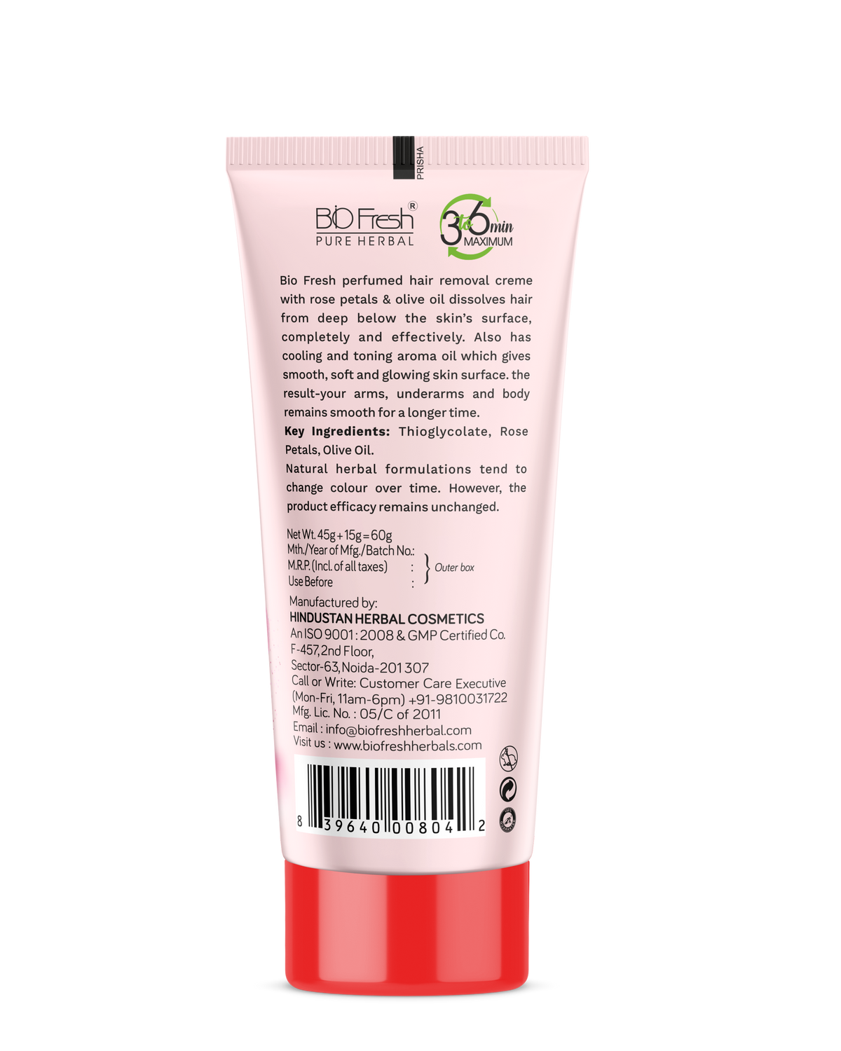 Rose Hair Removal Cream