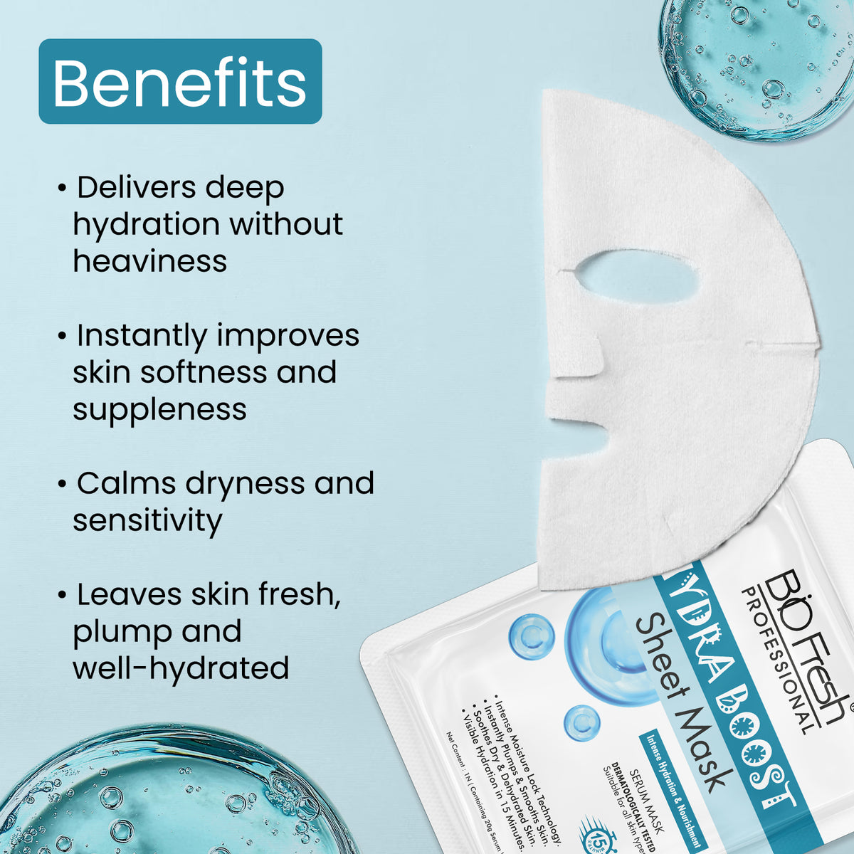 HYDRA BOOST SHEET MASK 💧