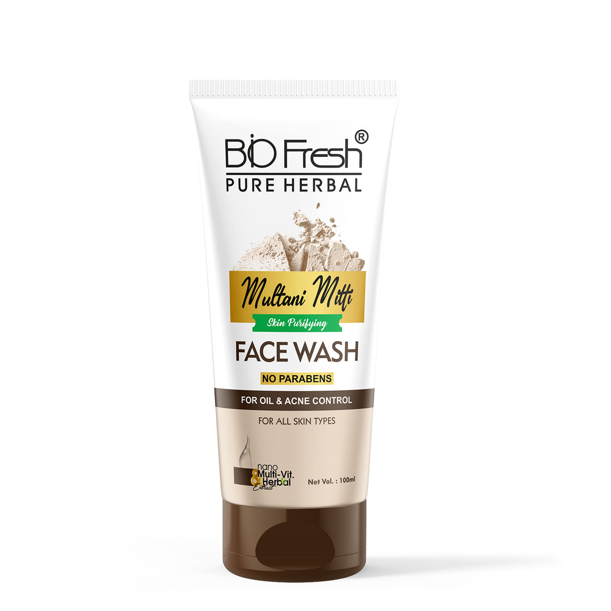 MULTANI MITTI FACE WASH 🌿