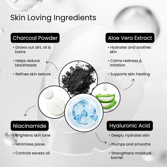 CHARCOAL SHEET MASK