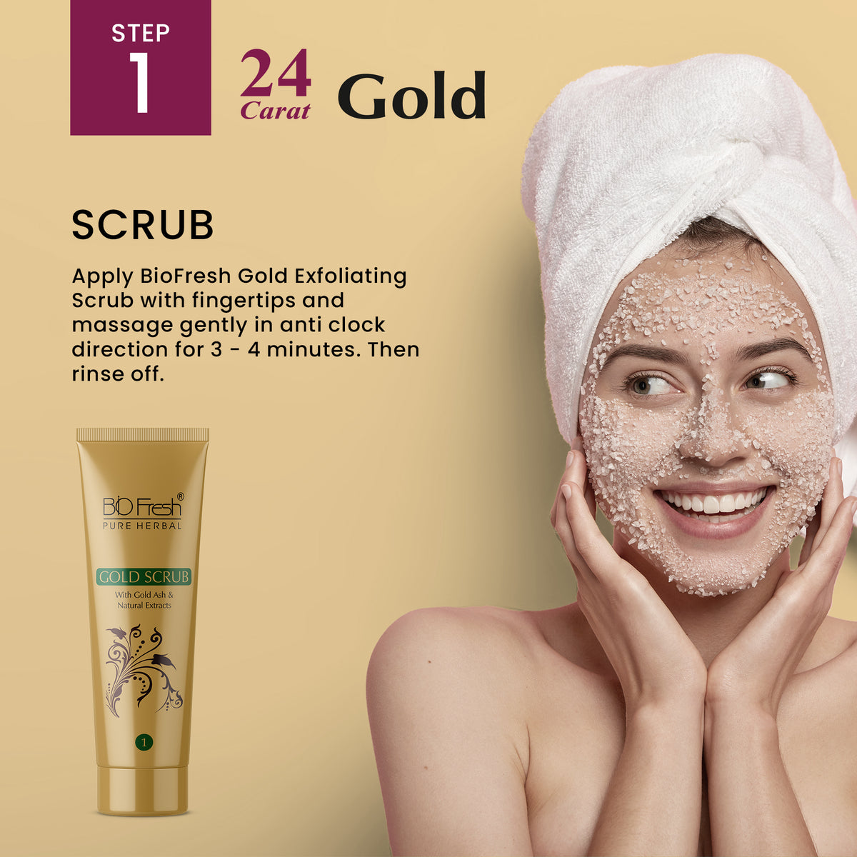✨ GOLD FACIAL KIT