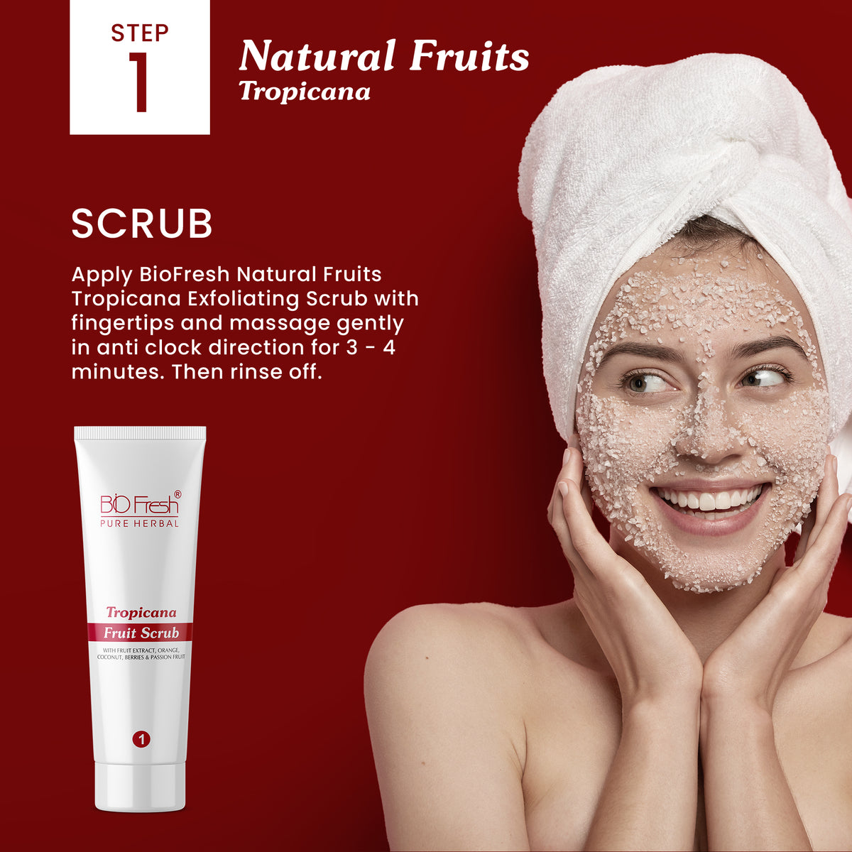 🍓 FRUIT FACIAL KIT