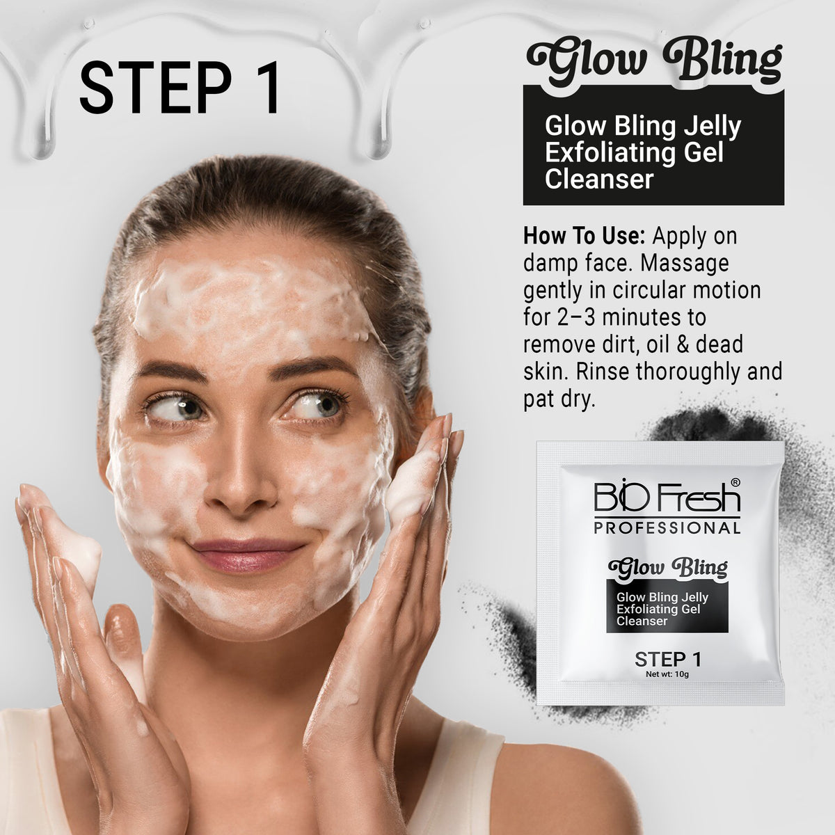 CHARCOAL JELLY MASK GEL