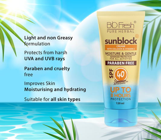 SPF-40 SunBlock Cream