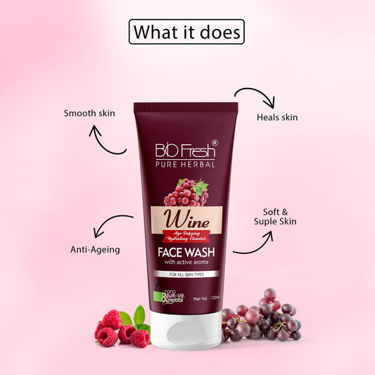 Wine Face wash