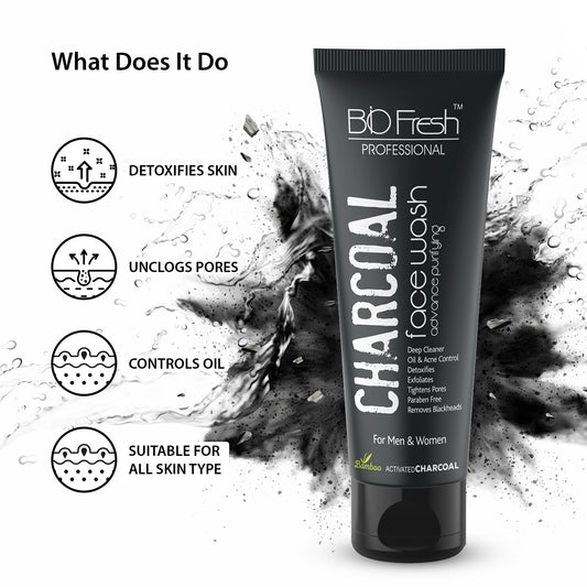 Activated Charcoal Anti-Pollution Face Wash