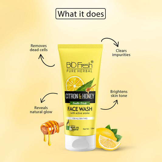 Citron & Honey Face Wash