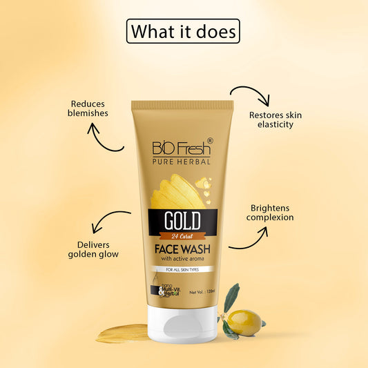 24K Gold Face Wash