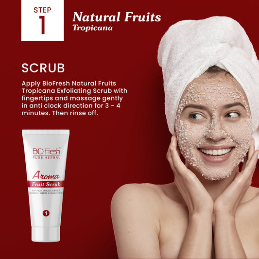 Natural Fruit Facial Mini Kit